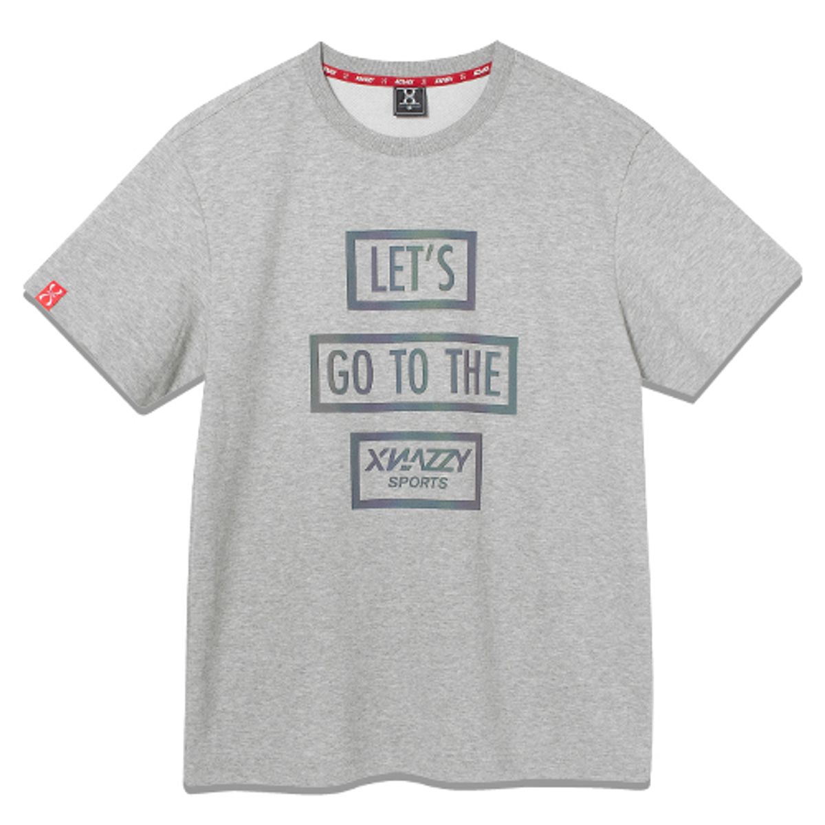 엑스네지(XNAZZY) 고투 기본핏반팔티 XYNRTS03 [GREY]