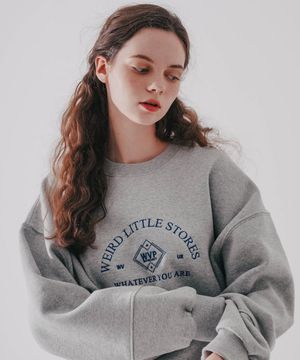 프레니 맨투맨 그레이 MJMT7407