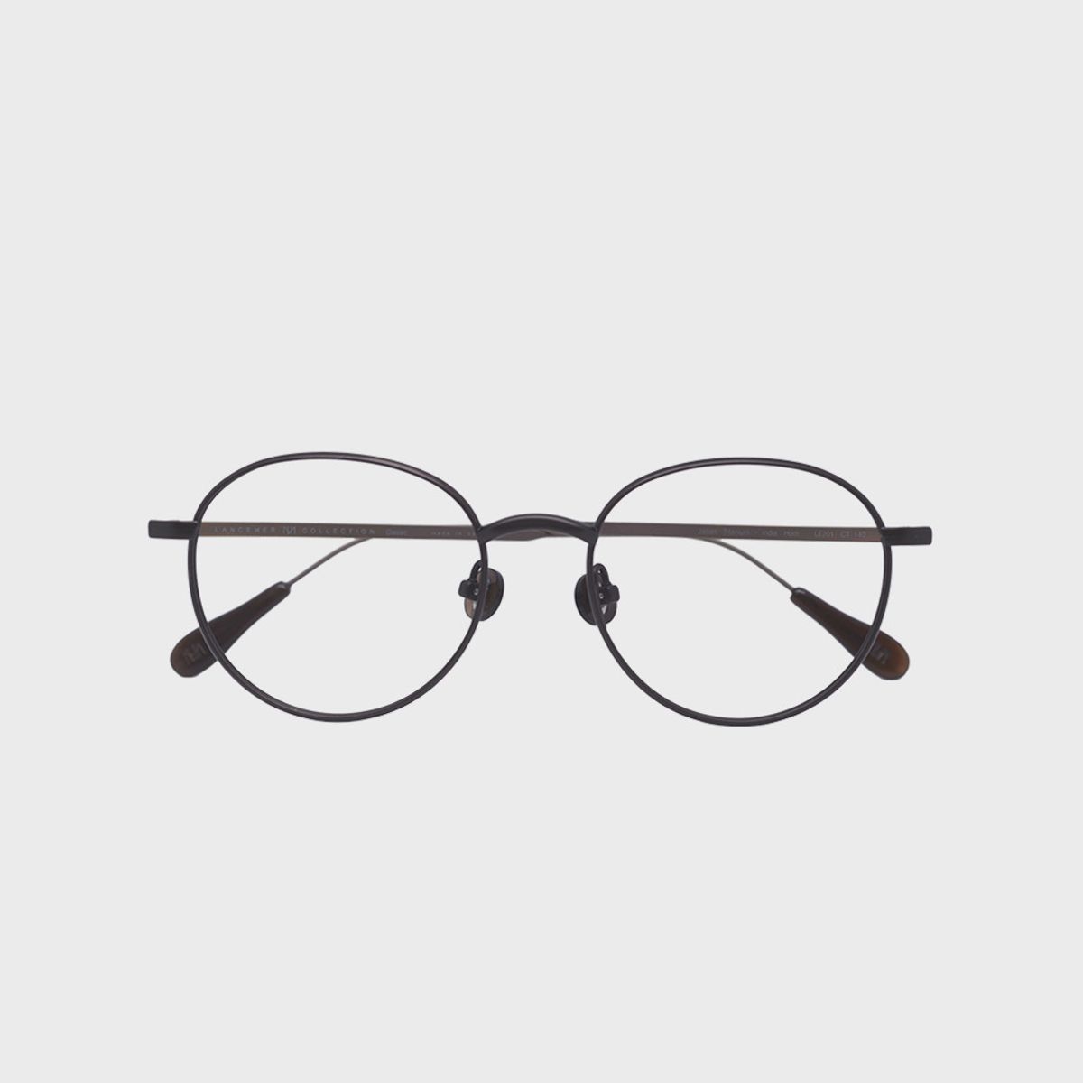 랜스너 컬렉션(LANCENER COLLECTION) Classic - LE201 C3 Brown (물소뿔 + 티타늄)