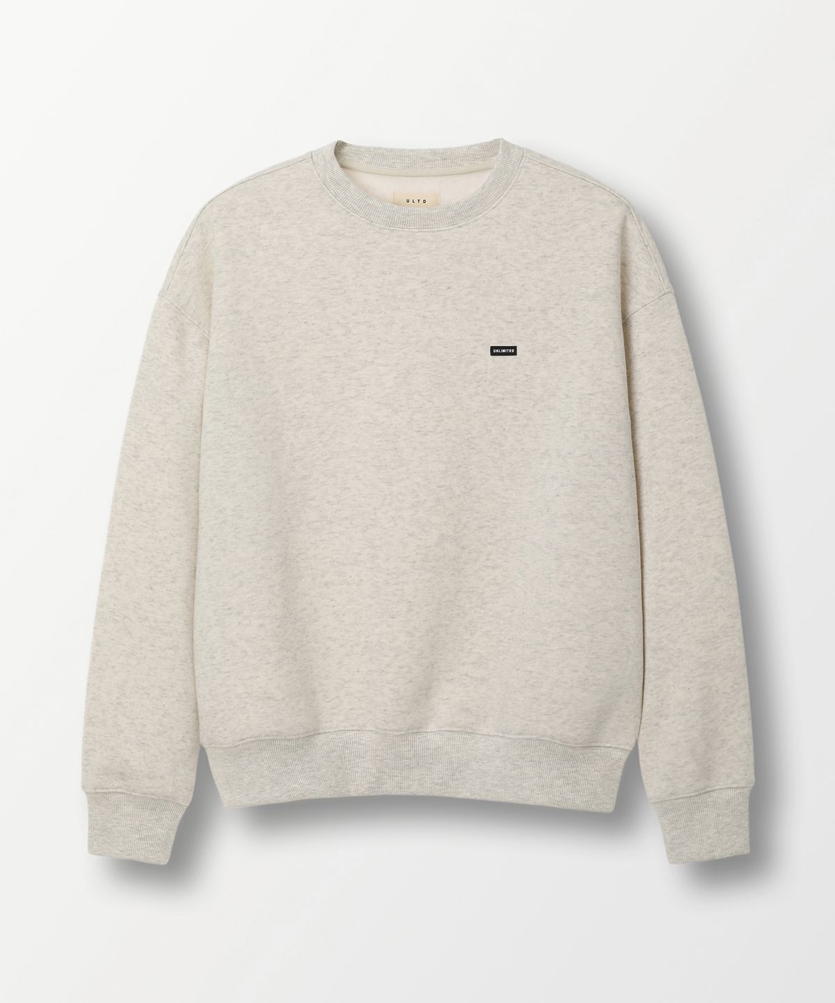 언리미트(UNLIMIT) Rubber Crewneck (U24DTTS466)