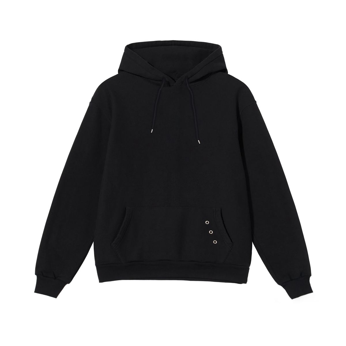 아케인 펑크(ARCANE FUNK) 3 DOT BASIC HOODIE black