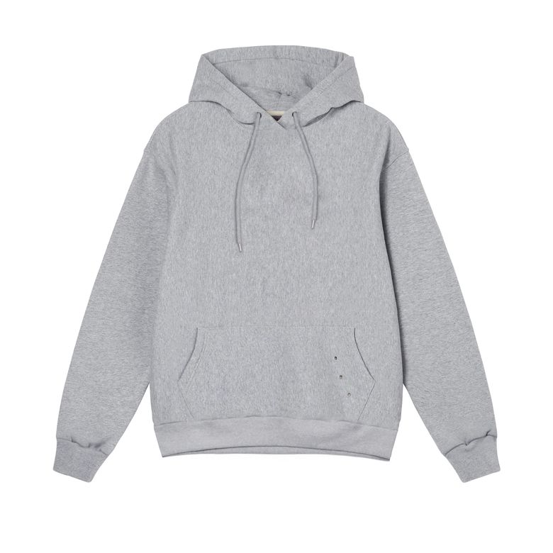 3 DOT BASIC HOODIE gray