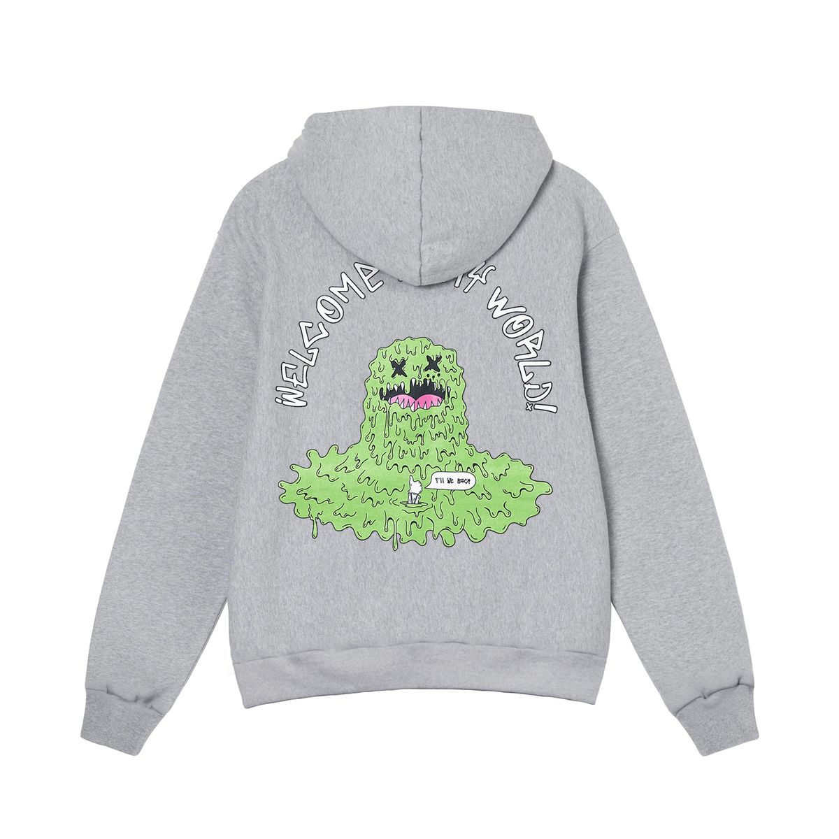 아케인 펑크(ARCANE FUNK) JUNK FUNK HOODIE gray