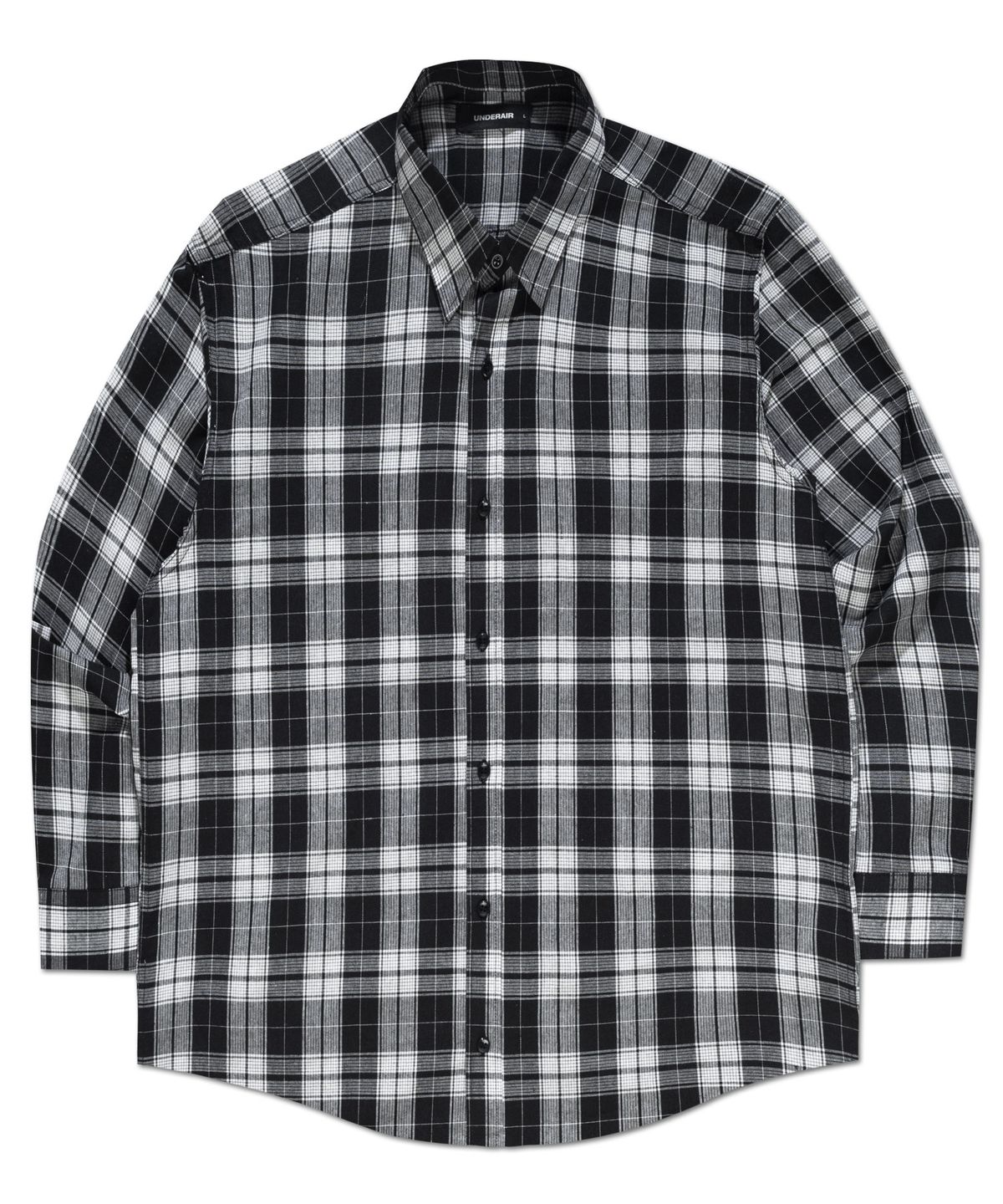 언더에어(UNDERAIR) BRAVO SHIRTS - BLACK