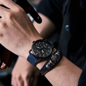 JAH-120 남성 패브릭시계