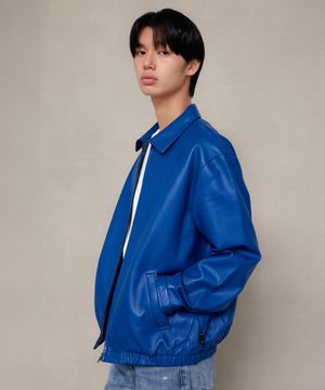 클래식 램스킨 자켓 [블루]