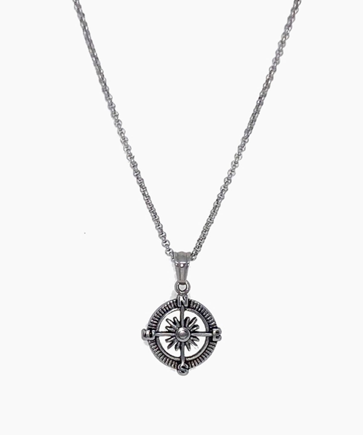 셉텐벌5(SEPTEMBER5) Vintage compass necklace