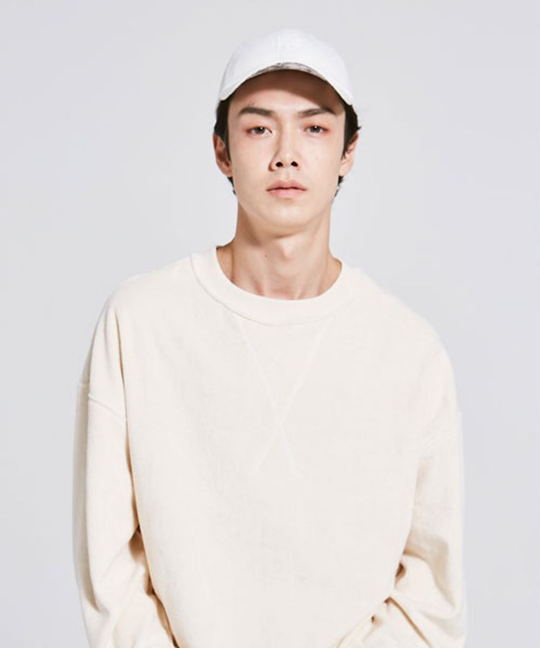 로고 자수 볼캡_white