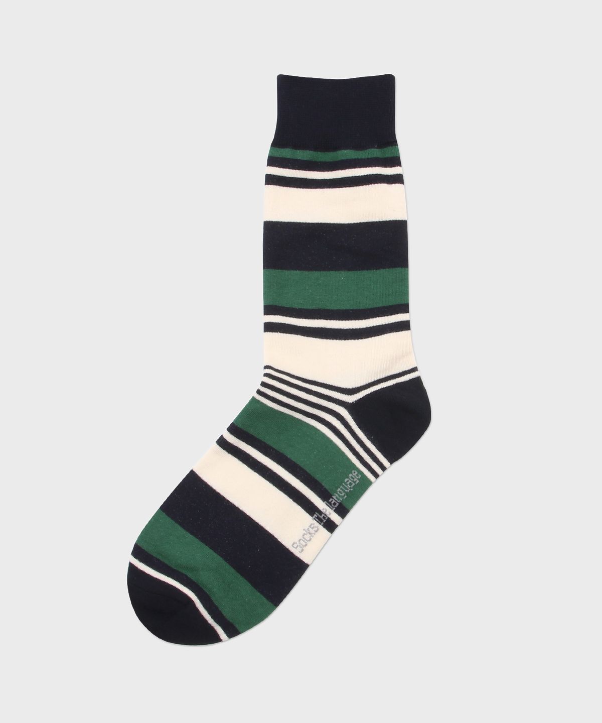 삭스더랭귀지(SOCKS THE LANGUAGE) 애플민트 스트라이프 양말