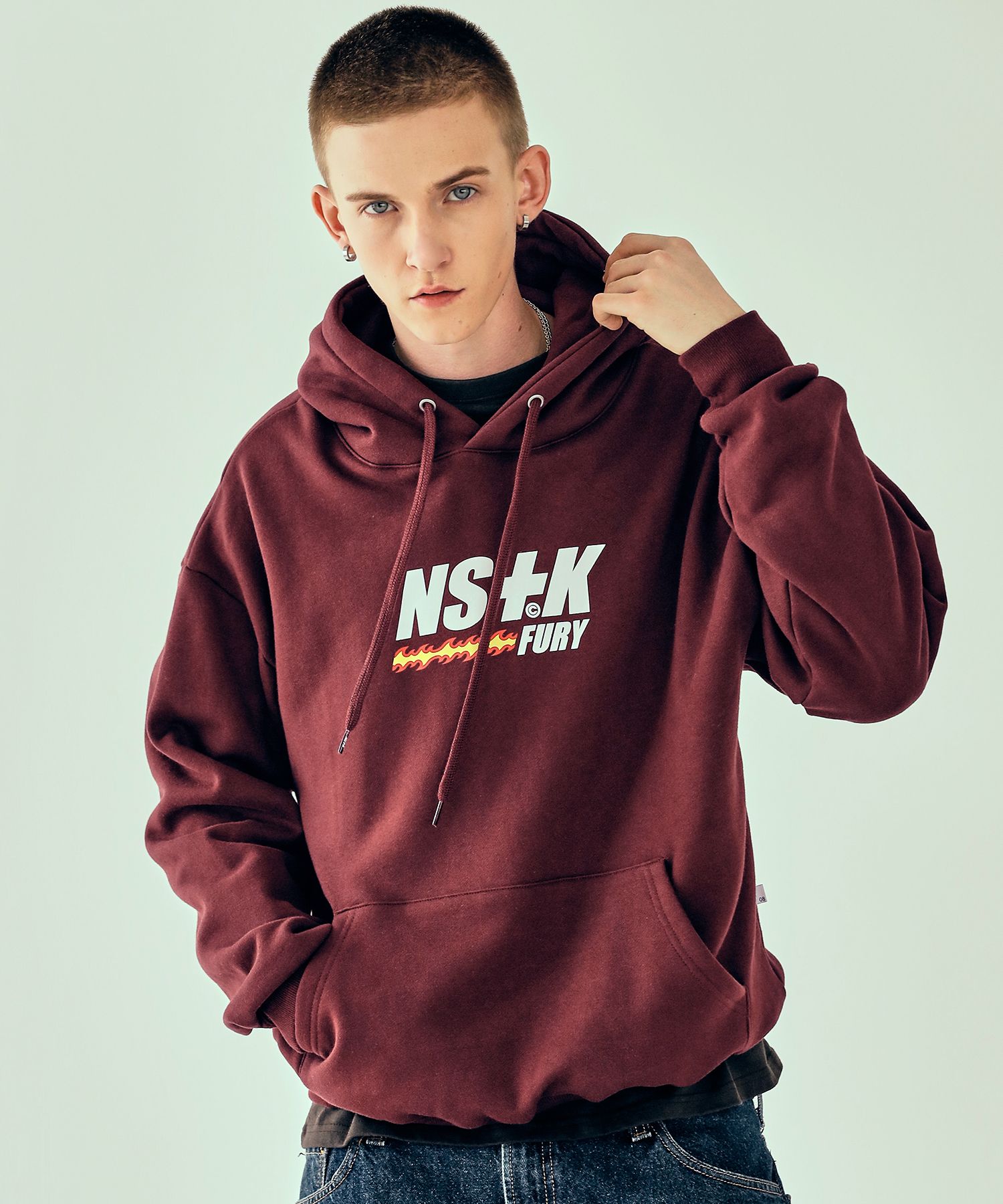 ★韓国の人気★【NASTYKICK】★LIKE FURY HOODI.E★フーディ★ org.jpg