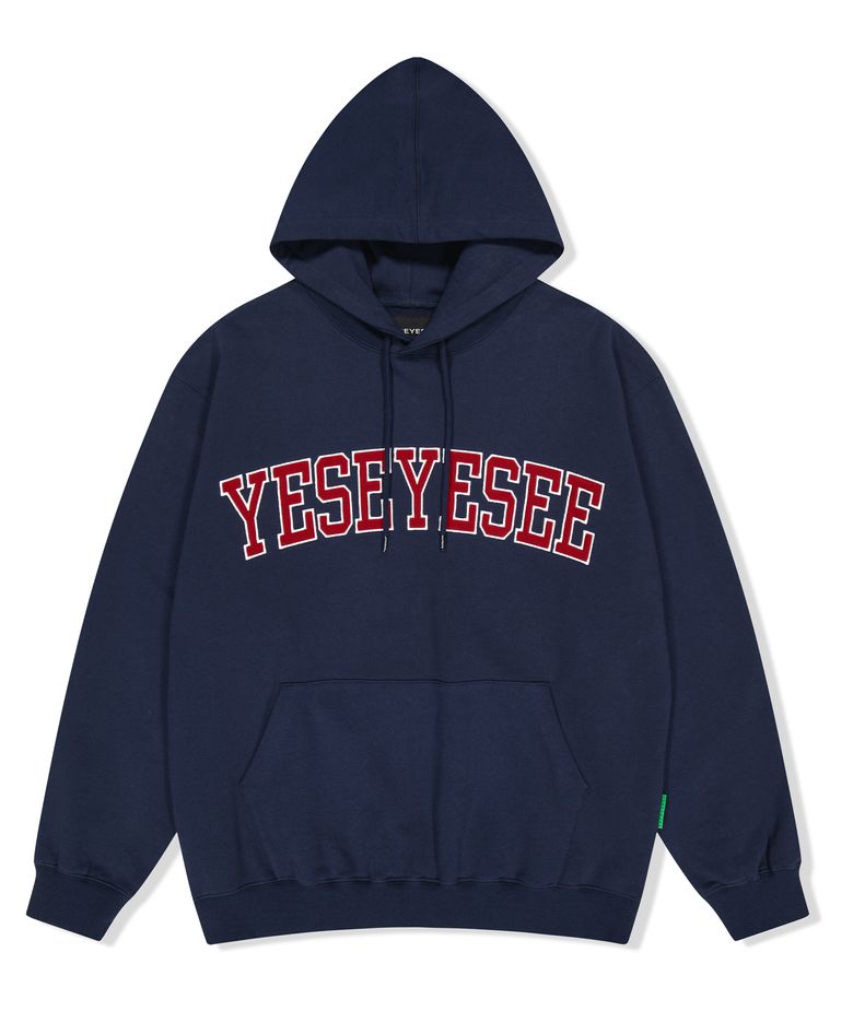 Arch Logo Hoodie Navy