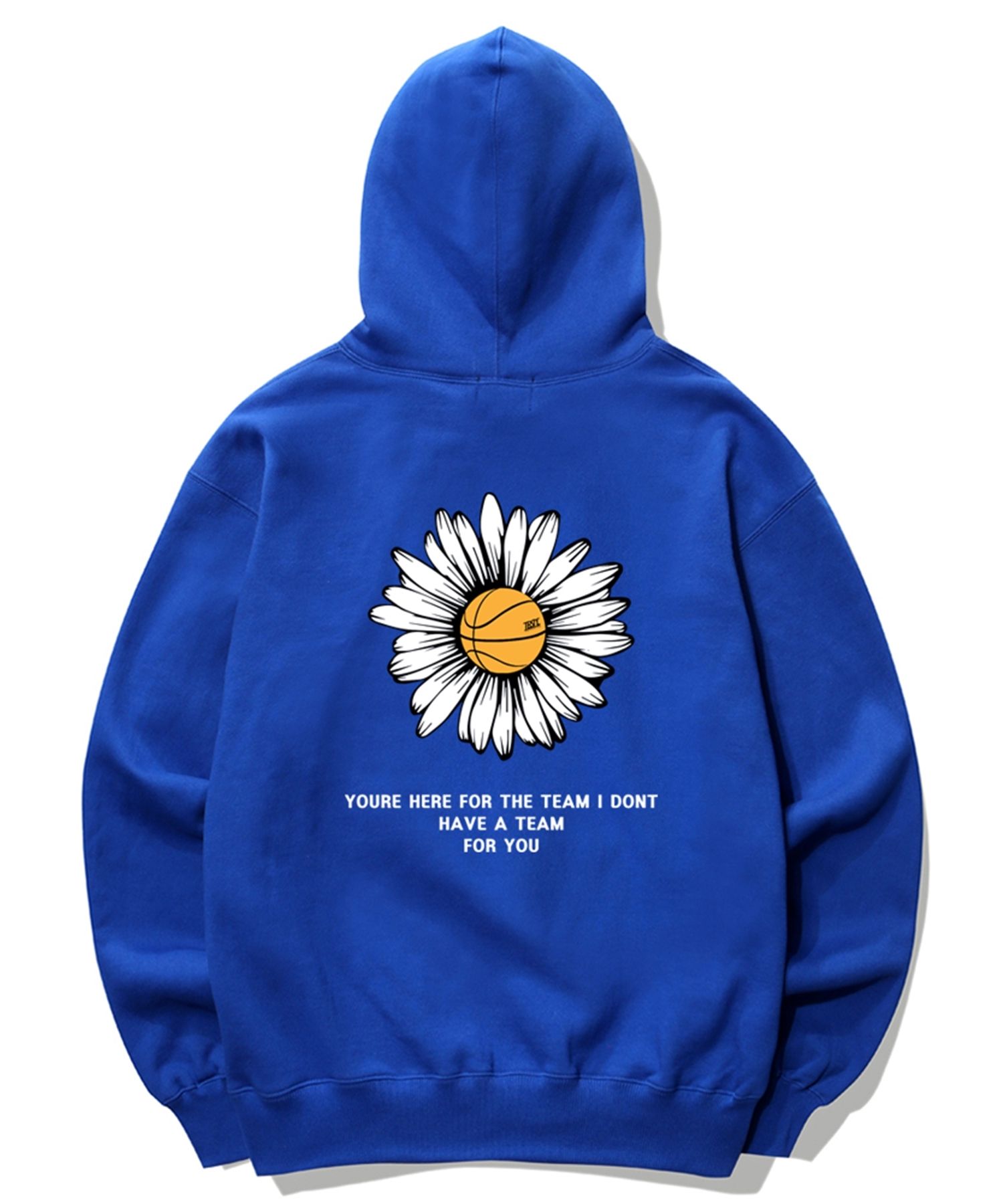 MUSINSA公式 | TRIPSHION BIG DAISY LOGO HOODIE - BLUE