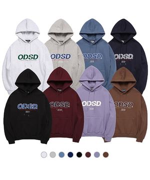 ODSD 로고 아플리케 후드 - 8COLOR