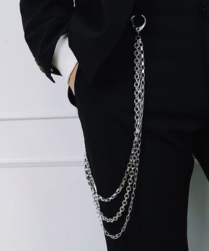 써지컬스틸 바지체인 스트릿패션 CLEF TROUSERS CHAIN