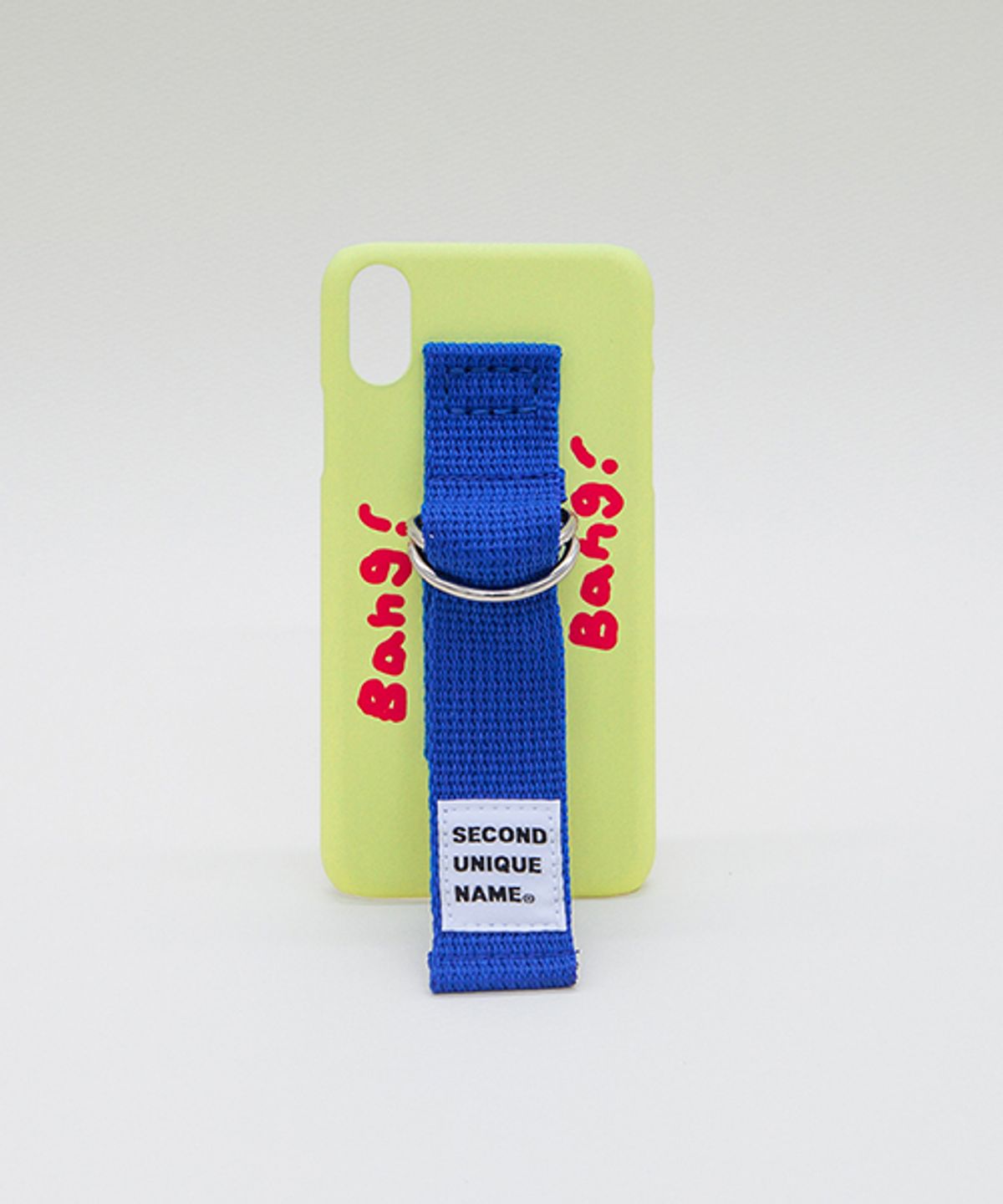 세컨드유니크네임(SECOND UNIQUE NAME) SUN CASE LIME BLUE (WORD)