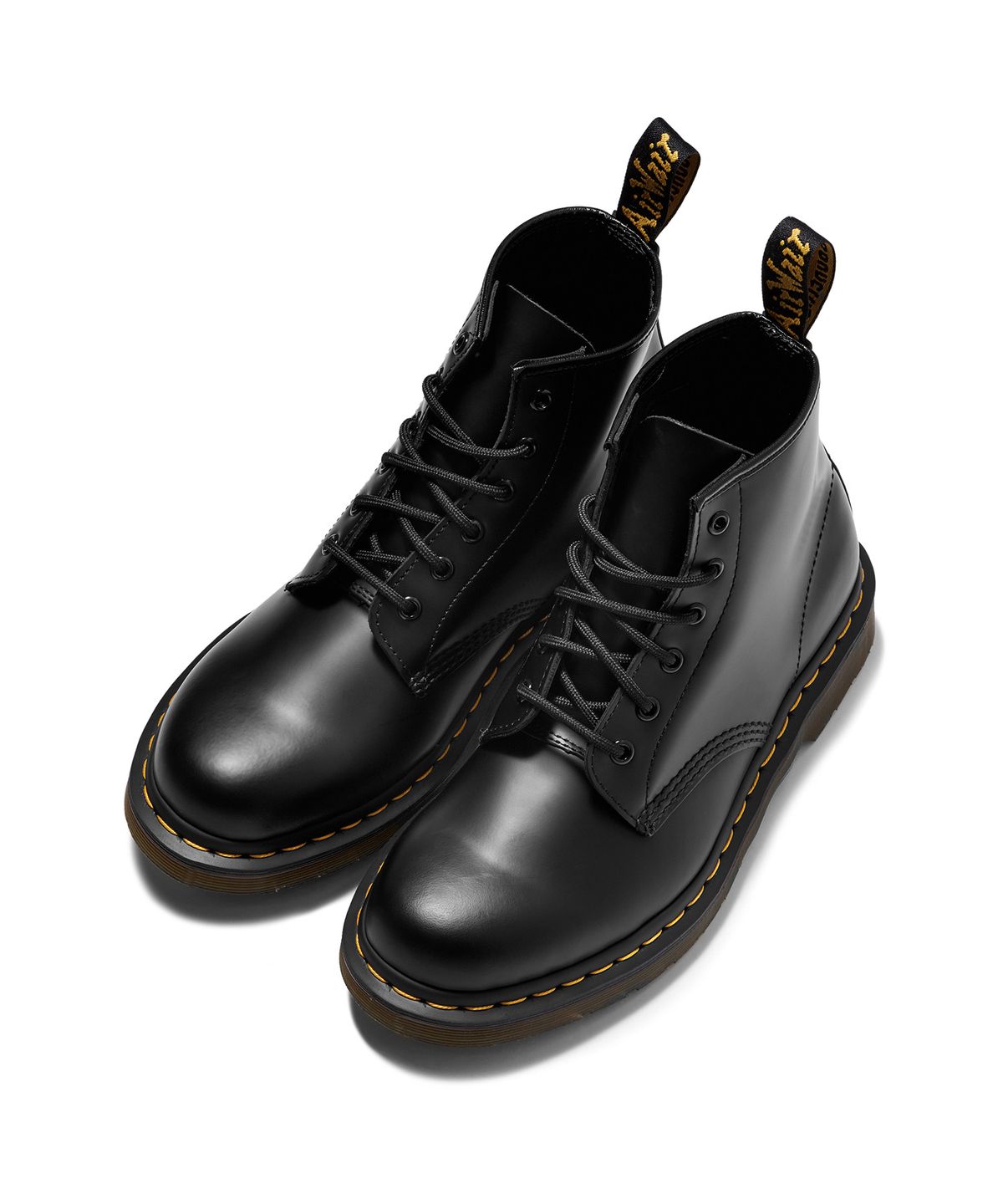 닥터마틴(DR.MARTENS) 101 6홀 스티치 부츠 블랙 / 26230001