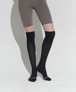 [3PACK] 1507 애슬레틱 프론트라인 오버니삭스-스노우 화이트/블랙