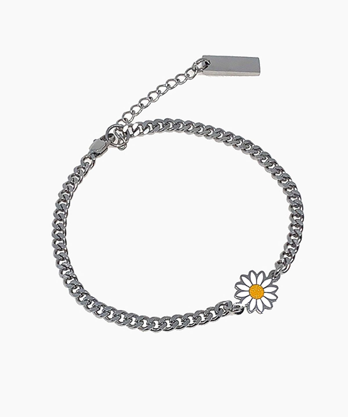 셉텐벌5(SEPTEMBER5) Simple sunflower chain bracelet