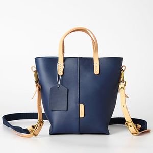 소가죽 미니버킷백 -YS2111NY /NAVY