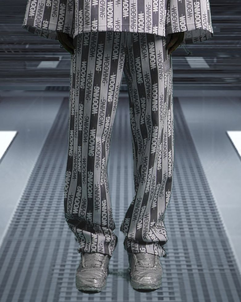 HOSPITAL STRING PANTS (GRAY)