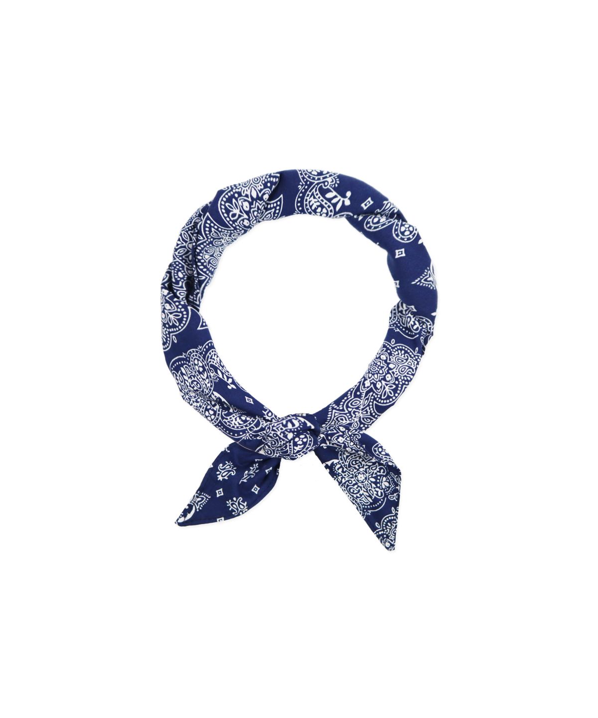 핑크파인애플(PINK PINEAPPLE) PAISLEY BANDANA_NAVY