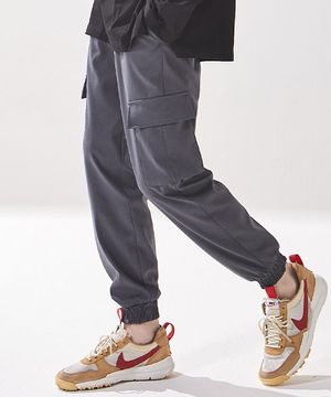 미니멀 스탠다드 카고조거 슬랙스 Vintage Grey