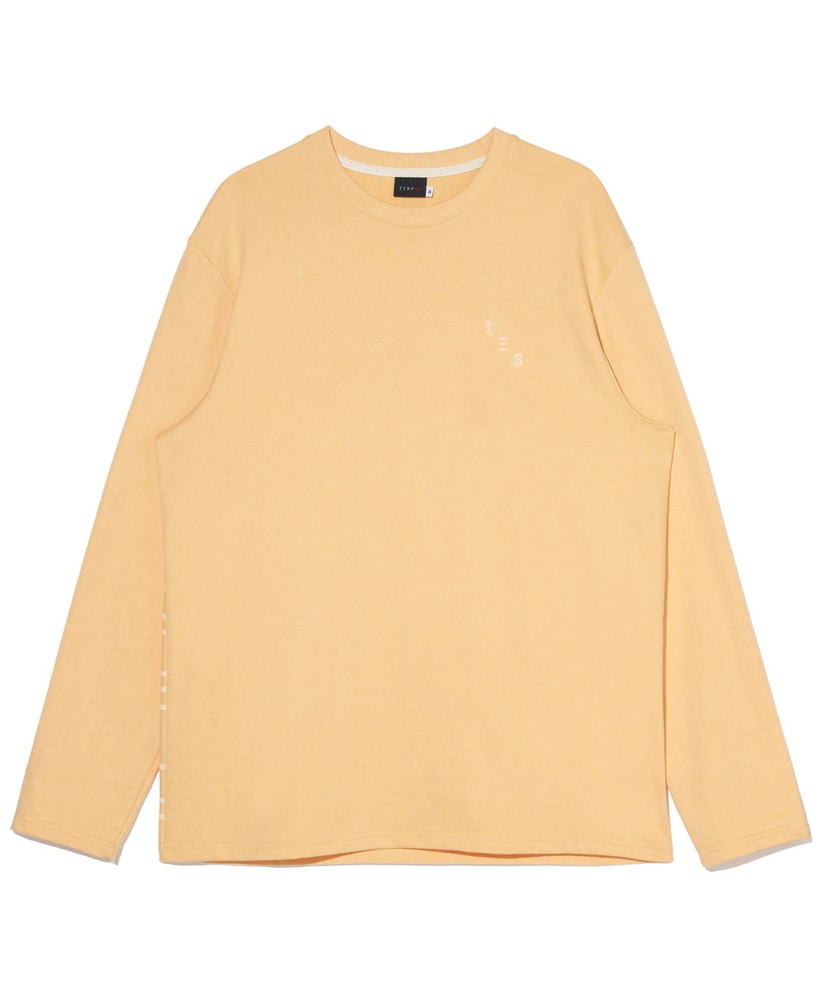 템푸스스튜디오(TEMPUS STUDIO) HALF LOGO LONG SLEEVE [YELLOW]