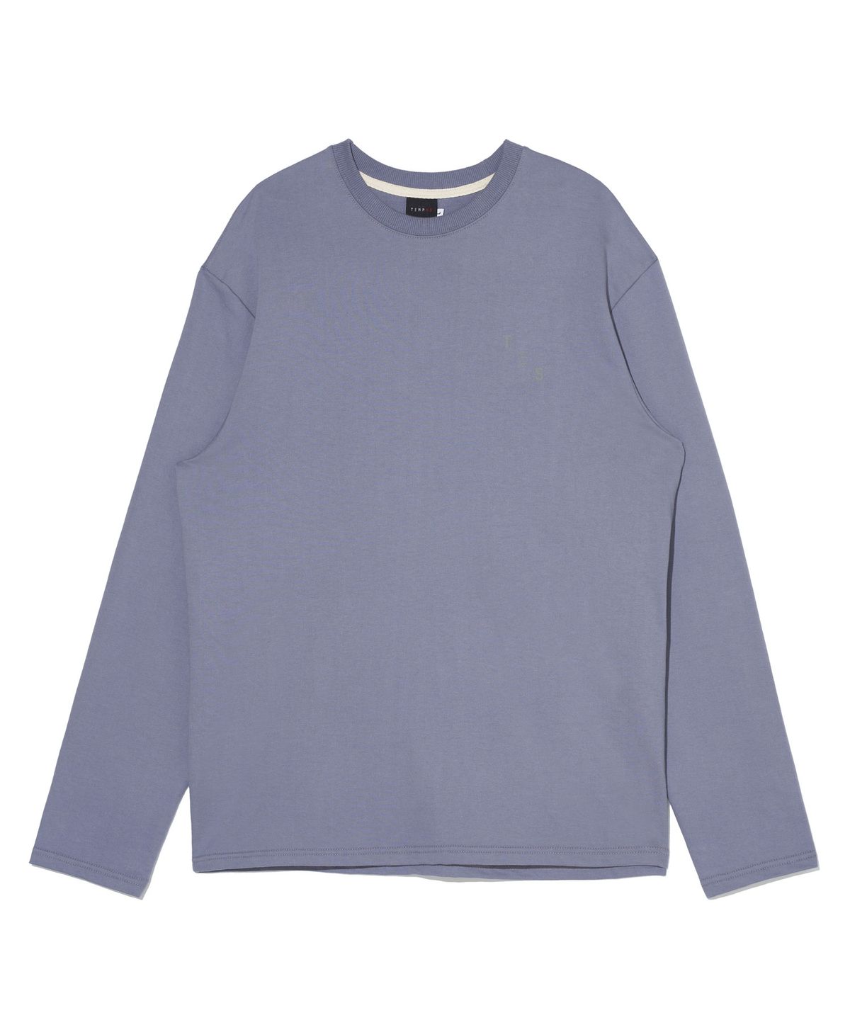 템푸스스튜디오(TEMPUS STUDIO) HALF LOGO LONG SLEEVE [BLUE]