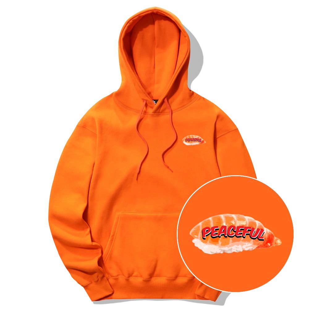 TRIPSHION SHIRMP SUSHI スウェット 3colors MUSINSA | TRIPSHION SHIRMP SUSHI Hoodie - Orange