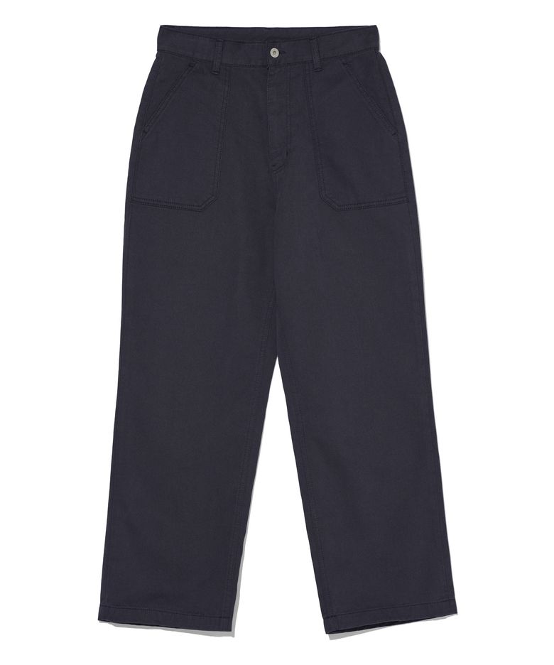 UNISEX STRAIGHT PANTS [NAVY]