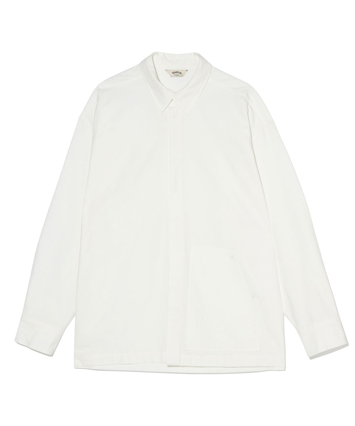 템푸스스튜디오(TEMPUS STUDIO) EASY OVERSIZE SHIRTS [WHITE]