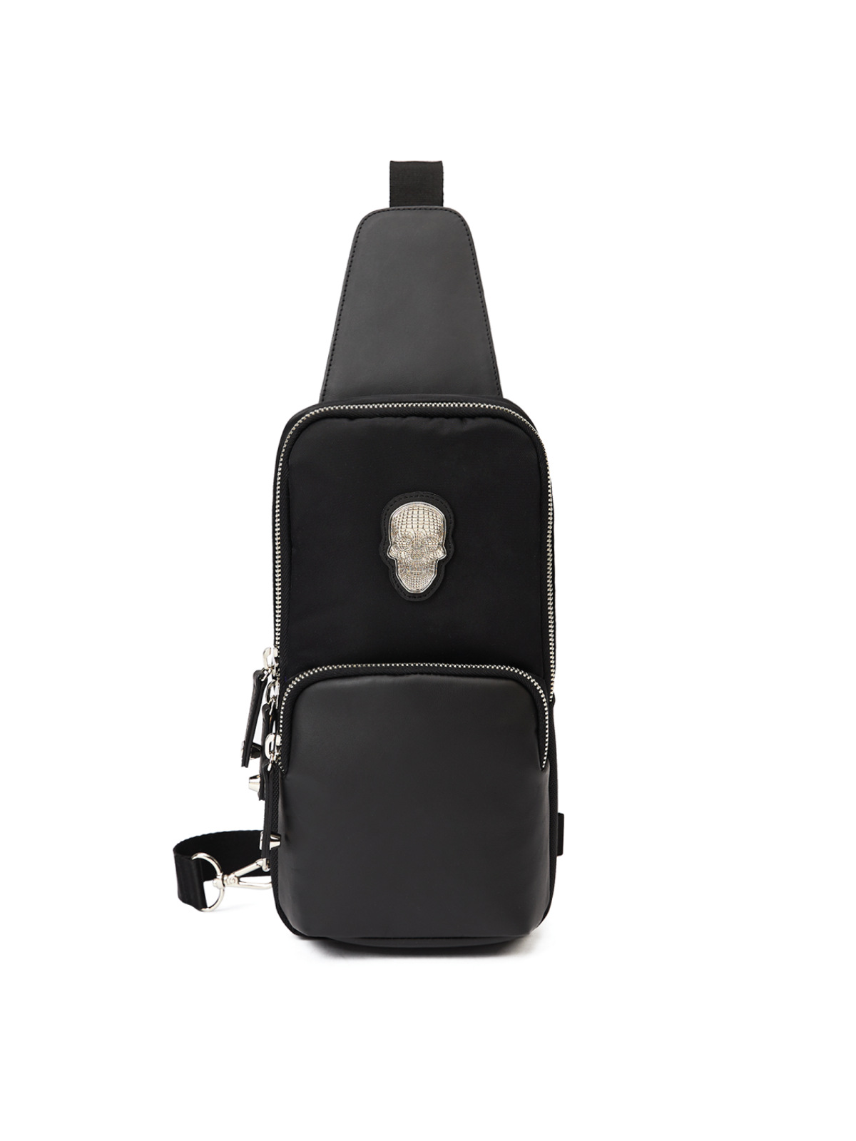 에잇피스(EIGHTPEACE) LEATHER MIX BUCKLE SLING BAG
