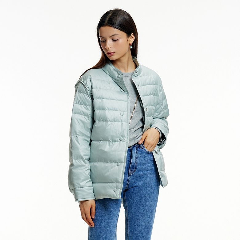 BELTED GOOSE DOWN JUMPER MINT