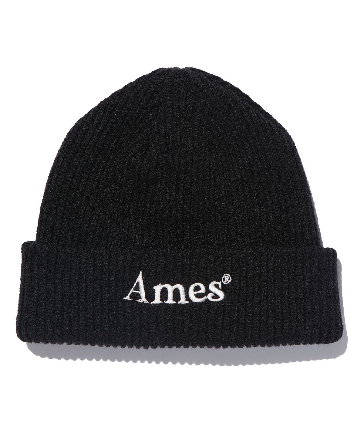 아메스 월드와이드(AMES-WORLDWIDE) BASIC LOGO BEANIE BLACK