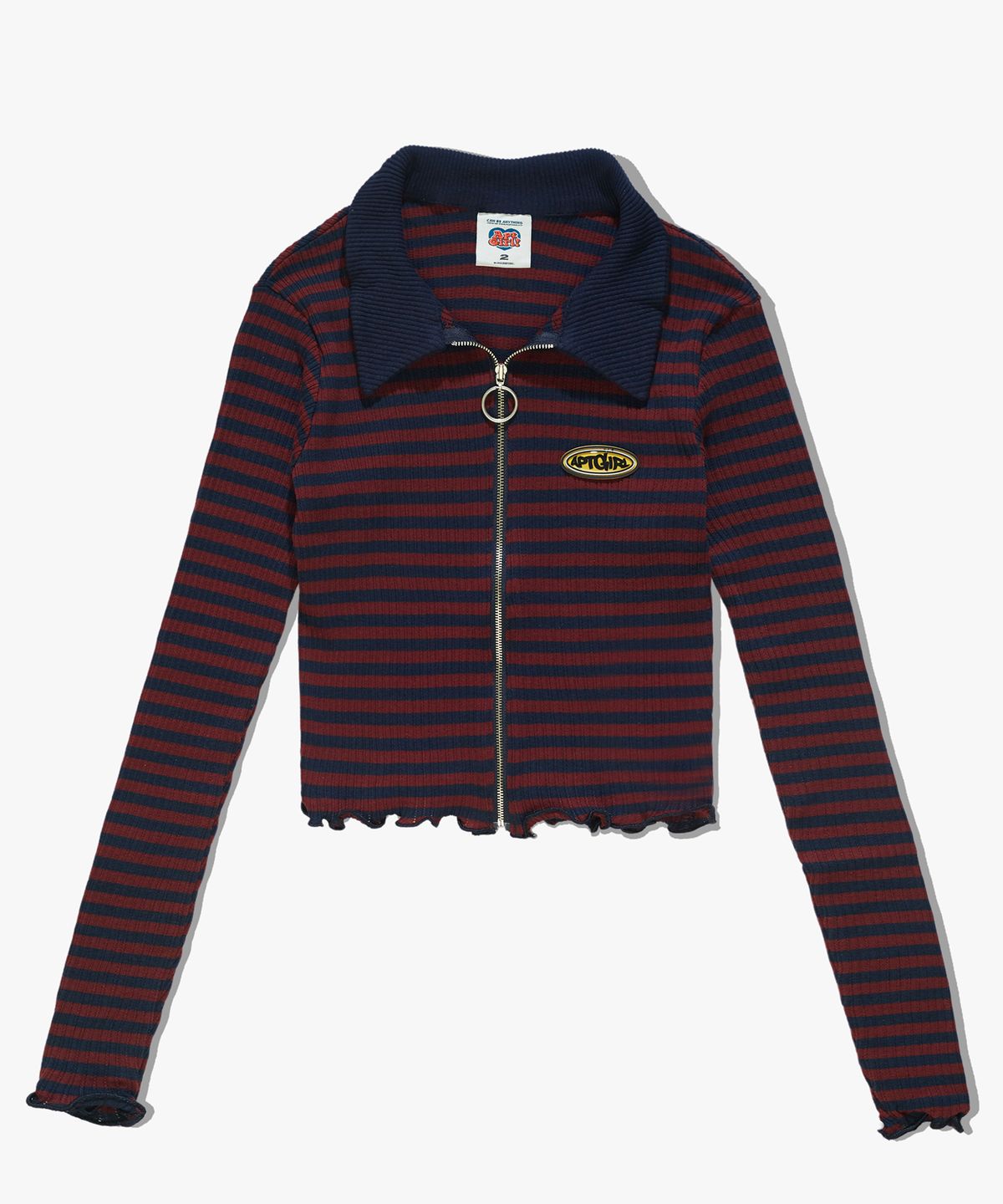 아파트먼트(APARTMENT) (W) SEILLE ZIP-UP - BLUEINDIGO