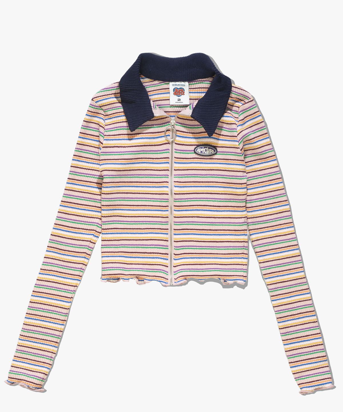 아파트먼트(APARTMENT) (W) SAINT-FLOUR ZIP-UP - ROSEQUARTZ