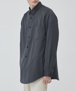 오버핏 셔츠 Vintage Grey