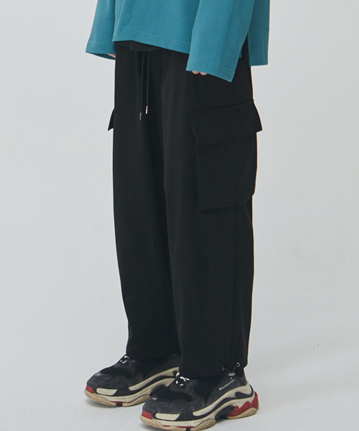 세븐셀라(SEVENSELAH) #psf 세미 벌룬 카고 스토퍼 Black