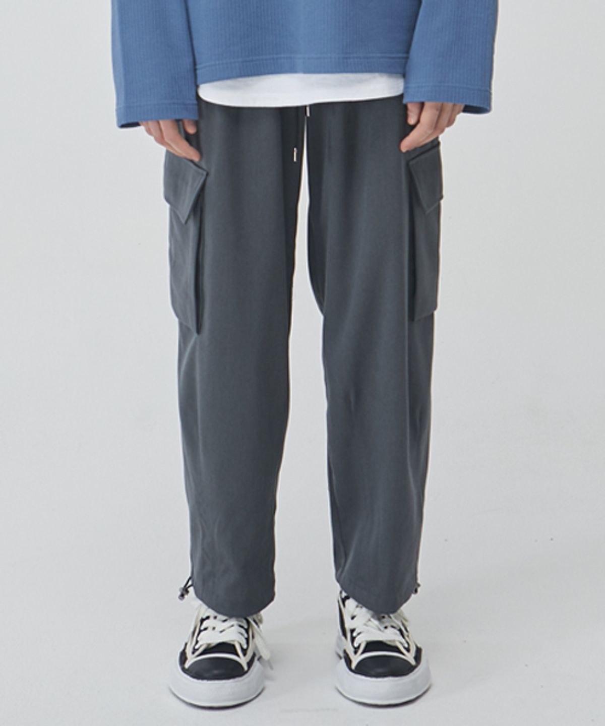 세븐셀라(SEVENSELAH) #psf 세미 벌룬 카고 스토퍼 Vintage Grey