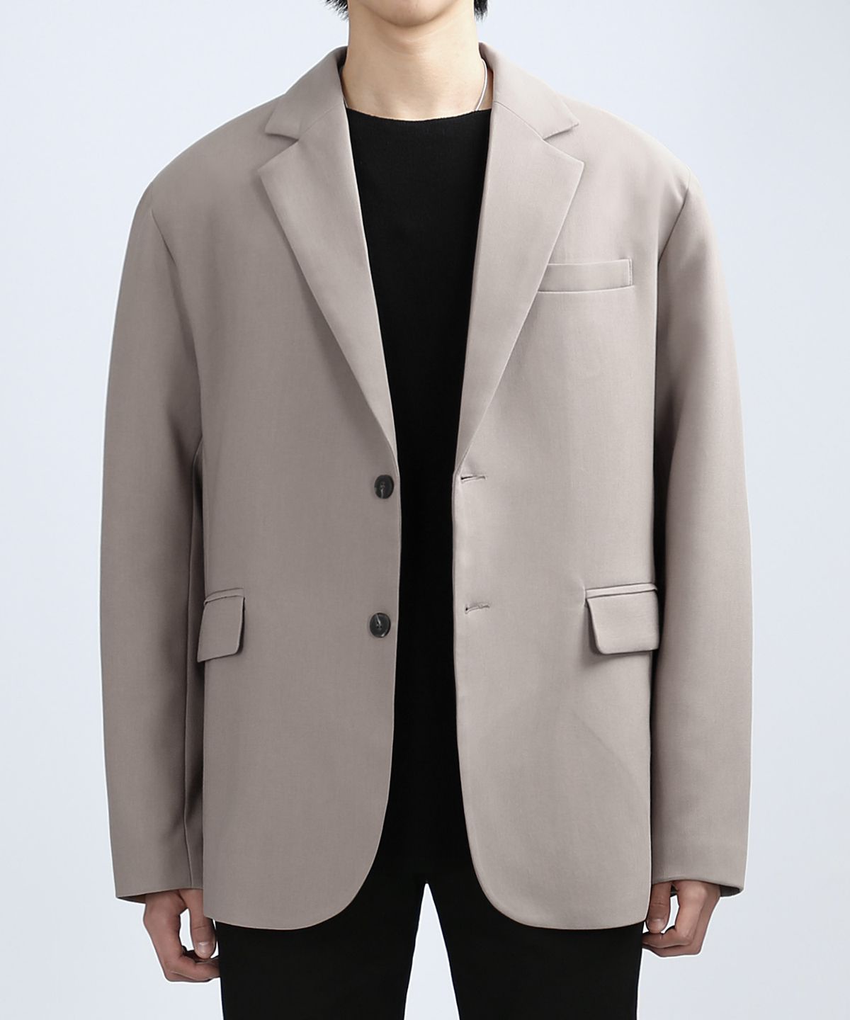 베리베인(VERYVAIN) PUBLIC X STANDARD BLAZER (SAND GRAY)