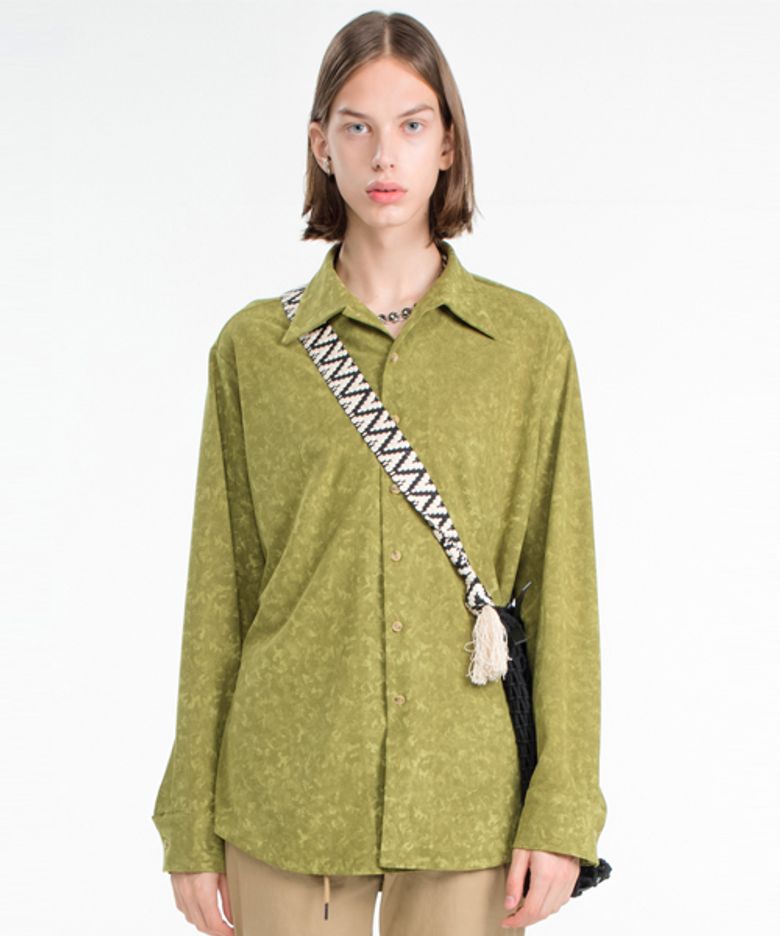 GREEN Suede Shirts