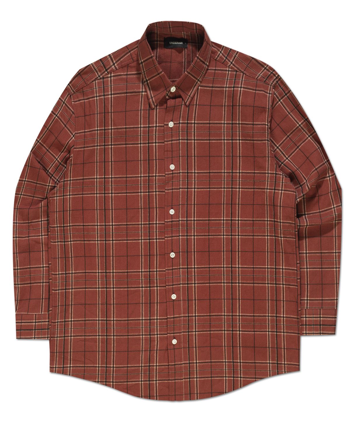 언더에어(UNDERAIR) WHISKEY SHIRTS - BURGUNDY