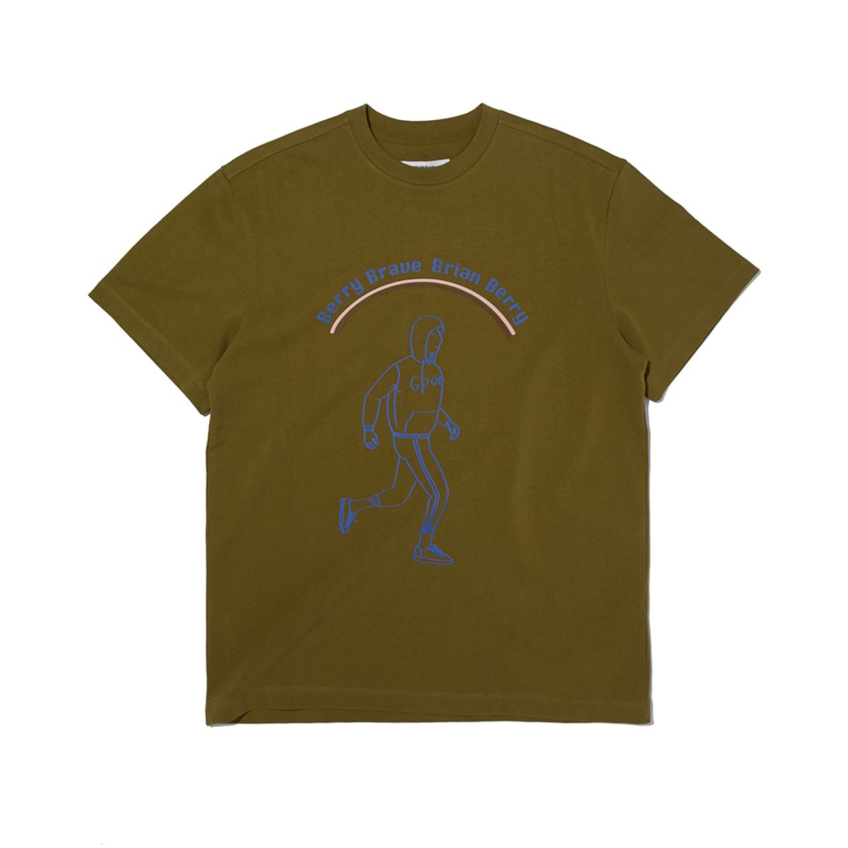 브라이언베리(BRIAN BERRY) SIGNATURE S/S TEE_OLIVE