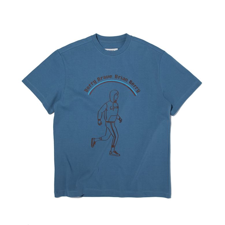 SIGNATURE S/S TEE_BLUE