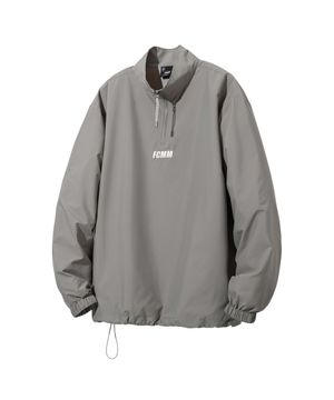 클럽 팀 하프집 윈드브레이커 - 그레이
