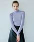 [ESSENTIAL] SLIM TURTLENECK TOP_LAVENDER BLUE