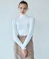 [ESSENTIAL] SLIM TURTLENECK TOP_IVORY