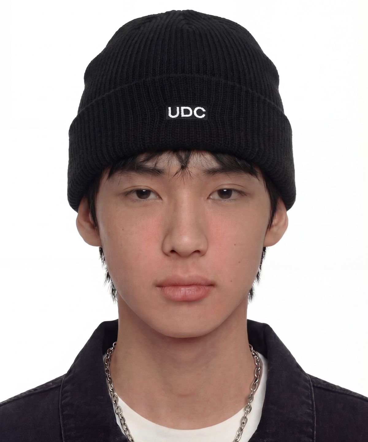 언더컨트롤(UNDERCONTROL) 루즈핏 비니 BEANIE / LONG TAIL / BOX LOGO / M BLACK