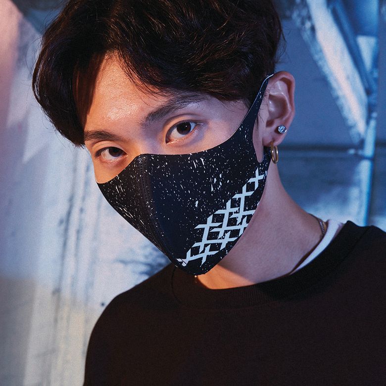 에어프레임 페이스 핏 마스크_엑스_블랙