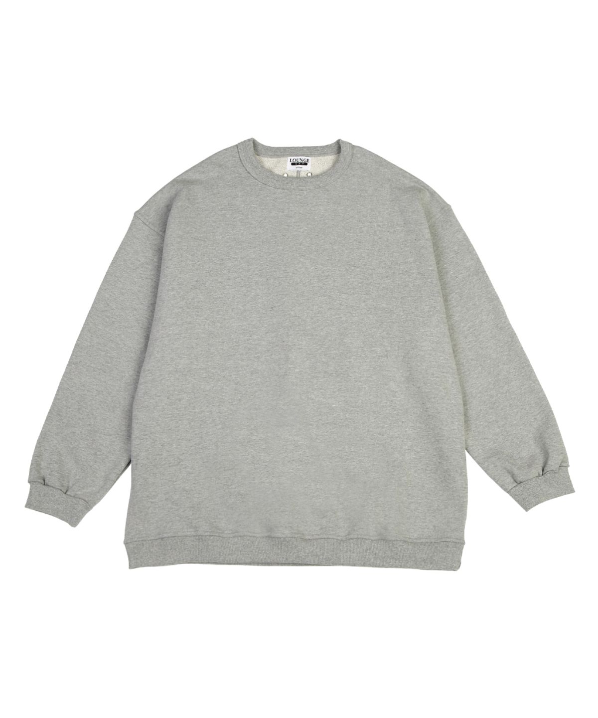 라운지에이피티(LOUNGE APT) Campus Crewneck Sweatshirt_Lightgray